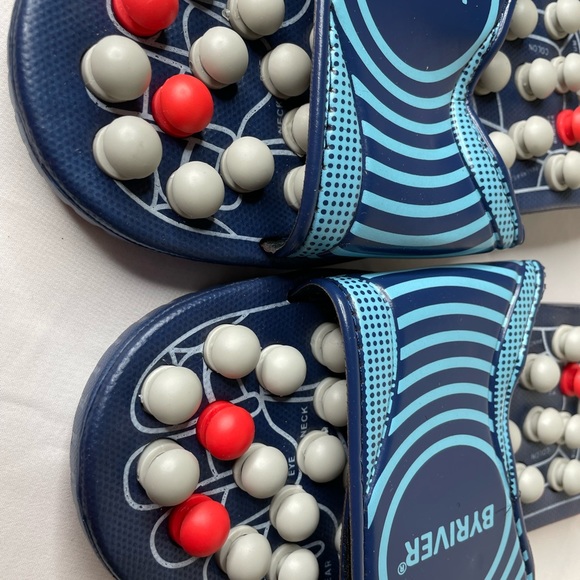 BYRIVER ACUPRESSURE FOOT MASSAGE Sandal/Slippers. Sz. M - Picture 4 of 8